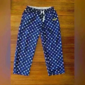 concept sports LSU Tigers Purple Polka Dot  pajama pants Sz Xl NWOT